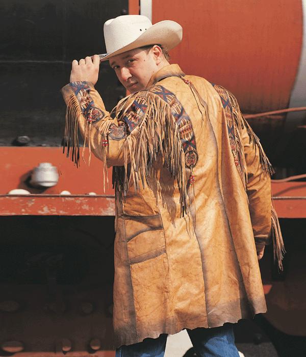 (image for) Cherokee Rough Cut Leather Coat